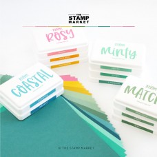 The Stamp Market - Color Crush Cardstock April Assortment (11 colors - 1 sheet per color)