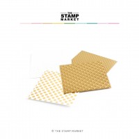 The Stamp Market - Bitty Backgrounds Dots Foil Plates