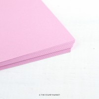 The Stamp Market - Fresh Pink Cardstock (12 vellen)