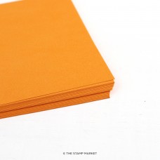 The Stamp Market - Melon Orange Cardstock (12 sheets)