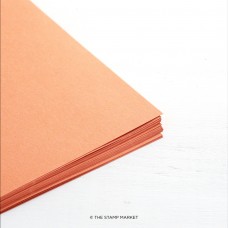 The Stamp Market - Peach Cardstock (12 sheets)
