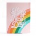 The Stamp Market - Rainbow Card Cover Die