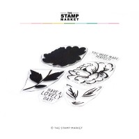 The Stamp Market - Jumbo Vintage Bloom (stamp and die bundle)