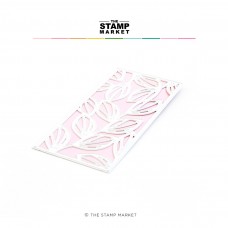 The Stamp Market - Leafy Mini Slimline Cover Die 
