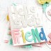 The Stamp Market - Hello Lovely Friend Die 