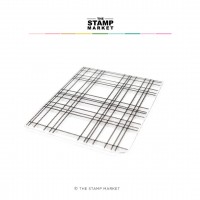 The Stamp Market - Plaid Lines Stamp