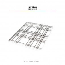 The Stamp Market - Plaid Lines Stamp