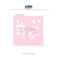 The Stamp Market - Sentimental Stems Stencil 