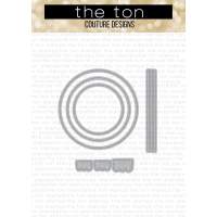 The Ton - Confetti Shapes Circle Coordinating Dies