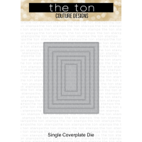 The Ton - Double Pierced Rectangle A2 Coverplate Die