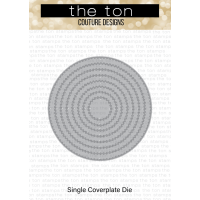 The Ton - Double Stitched Circle Coverplate Die
