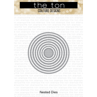 The Ton - Double Stitched Circle Nested Dies