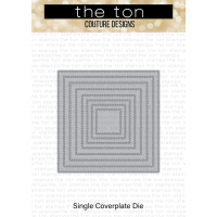 The Ton - Double Stitched Square Coverplate Die