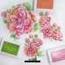 The Ton - Fairest Peonies Cluster Layering Stencils