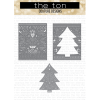 The Ton - Fancy Folk Tree Layering Coverplate Die