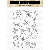 The Ton - Holiday Floral Coloring Bits