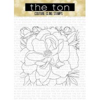 The Ton - Peony Close Up Cling Background