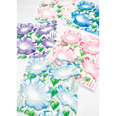 The Ton - Poised Morning Glories Layering Stencils