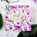 The Ton - Pretty Pansies Background Layering Stencils
