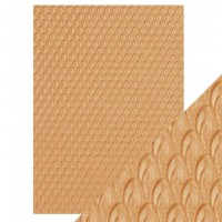 Tonic Studios - Craft Perfect - Specialty Paper - Golden Scales (150 gsm A4 - 5 sheets)