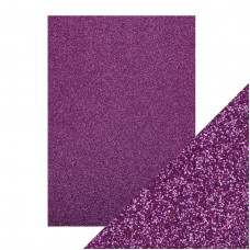 Tonic Studios - Craft Perfect - Glitter Card - Nebula Purple (250 gsm A4 - 5 sheets)