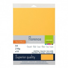 Florence - Cardstock smooth A4 - Honey (10 sheets)