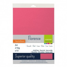 Florence - Cardstock smooth A4 - Blackberry (10 sheets)