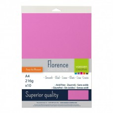 Florence - Cardstock smooth A4 - Hydrangea (10 sheets)