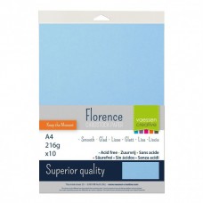 Florence - Cardstock smooth A4 - River (10 sheets)