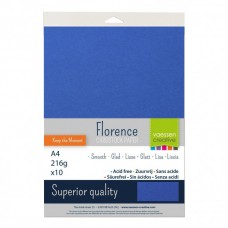 Florence - Cardstock smooth A4 - Sapphire (10 sheets)