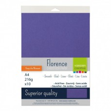 Florence - Cardstock smooth A4 - Ink (10 sheets)