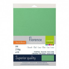 Florence - Cardstock smooth A4 - Emerald (10 sheets)