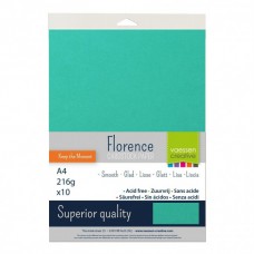 Florence - Cardstock smooth A4 - Spa (10 sheets)