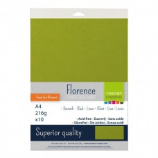 Florence - Cardstock smooth A4 - Fern (10 sheets)