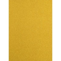 Florence - Glitter Card - Yellow Gold (250 gsm A4 - 5 sheets)