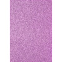 Florence - Glitter Card - Lavender (250 gsm A4 - 5 sheets)