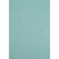 Florence - Glitter Card - Aqua (250 gsm A4 - 5 sheets)
