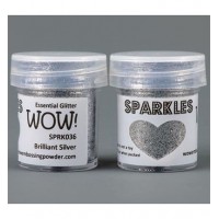 WOW! Sparkles Glitter - Brilliant Silver