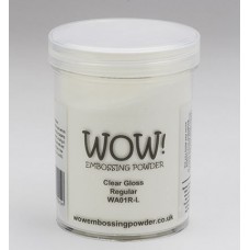 WOW! Embossing Powder WA01RL - Regular - Clear Gloss (large) 