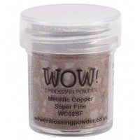WOW! embossingpoeder WC02SF - Super Fine - Metallic Copper