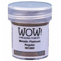 WOW! embossingpoeder WC06R - Regular - Metallic Platinum