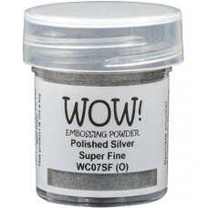 WOW! Embossing Powder WC07SF - Super Fine - Polished Silver