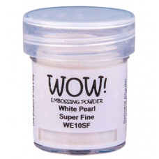 WOW! Embossing Powder WE10SF - Super Fine - White Pearl