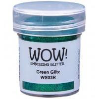 WOW! Embossing Glitter WS03R - Regular - Green Glitz