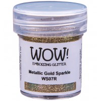 WOW! embossingglitter WS07R - Regular - Metallic Gold Sparkle