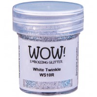 WOW! embossingglitter WS10R - Regular - White Twinkle
