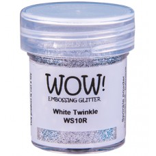 WOW! Embossing Glitter WS10R - Regular - White Twinkle