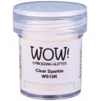 WOW! embossingglitter WS15R - Regular - Clear Sparkle
