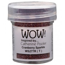WOW! Embossing Glitter WS277R - Regular - Cranberry Sparkle