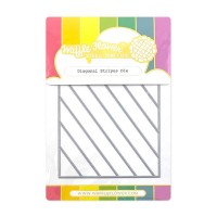 Waffle Flower - Diagonal Stripes Die